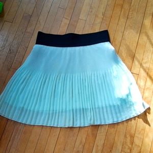 High waisted mini skirt